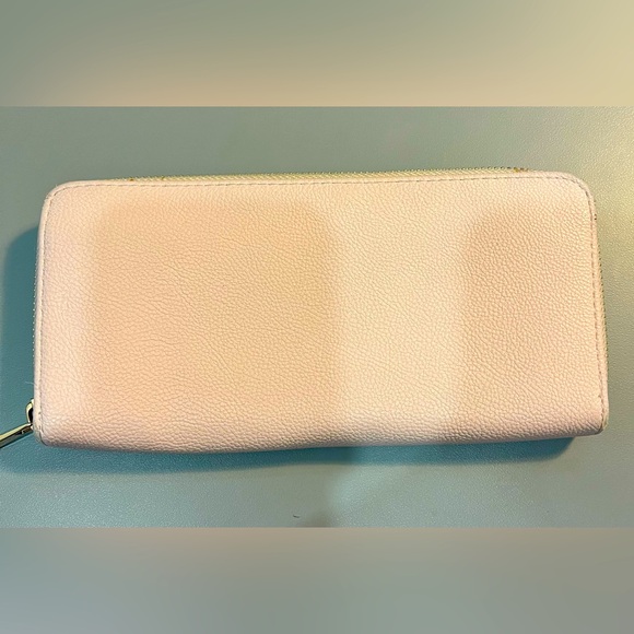 Pastel pink "a new day" wallet - Picture 1 of 4